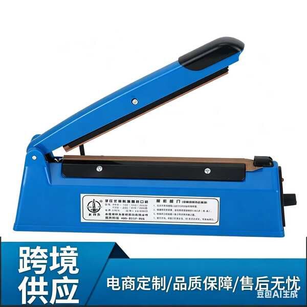 Source factory manual small commercial sealing machine household hand pressure plastic sealing machine packaging moon cake plastic tea bag