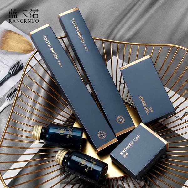 Star Hotel Disposable Toiletries Full Set Hotel Disposable Toothbrush Toothpaste Set Household Hospitality Slippers