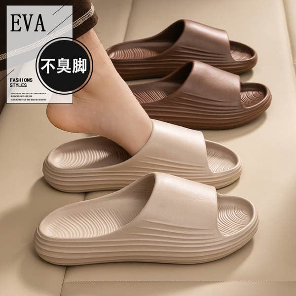New Style Summer Slippers, Thick-Soled, Soft-Soled, Home Use, Couple's Home Bathroom Non-Slip Slippers, Outdoor Slippers for Men, Wholesale