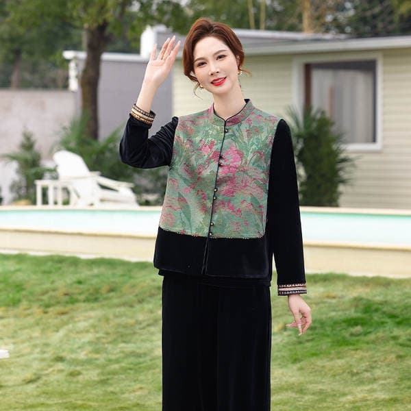 Xiangyun ipək məxmər iki hissəli dəst Hgc88500