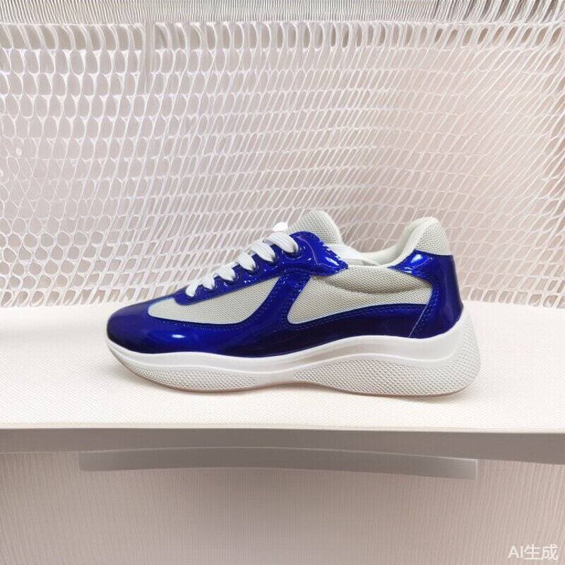 Putian Shoes Foreign Trade Cross-Border Prada America'Scu Men's and Women's Sports Shoes Large Size Casual Dad Shoes
