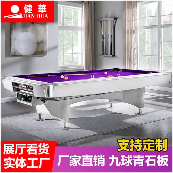 Villalar və Klublar üçün Göydaş Səthli Fərdi Standart Doqquz Top Bilardo Stolu