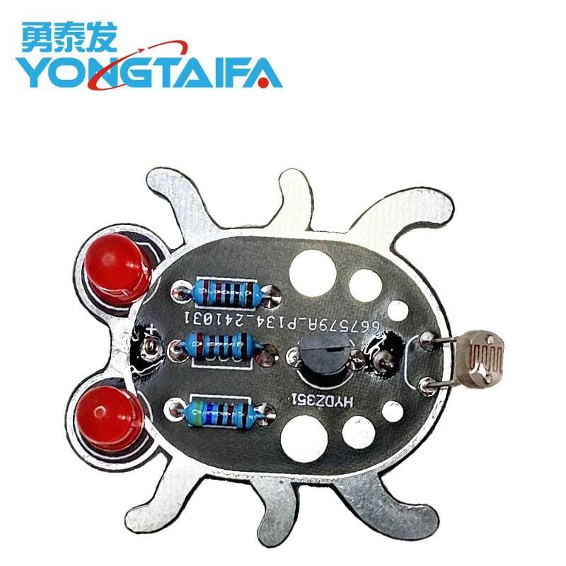 DIY Digital Light-Controlled Lamp Learning Welding Fun Kit Led Light-Emitting Tube Module Handmade Weevil DIY Parts