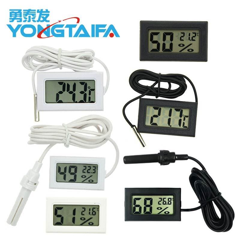 Embedded Digital Thermometer with Probe, Electronic Temperature Detection Sensor Fy-10 Fy-11 Fy-12