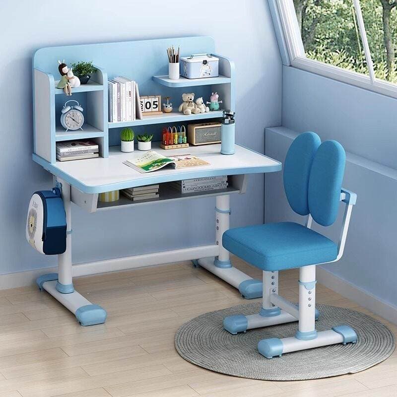 Study Table, Children's Writing Desk, Posture Correction, Waist Protection, Adjustable Height, Combination Desk and Chair Set, Writing Desk and Chair Set, Study Desk
