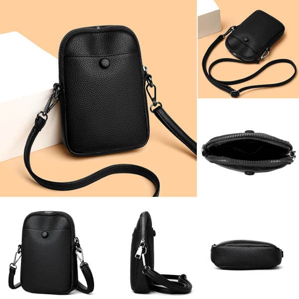 Cross-Border Crossbody Bag for Women 2026 New Style Shoulder Bag with a High-End Feel, Suitable for Commuting, Large Capacity, Multi-Pocket Shoulder Bag