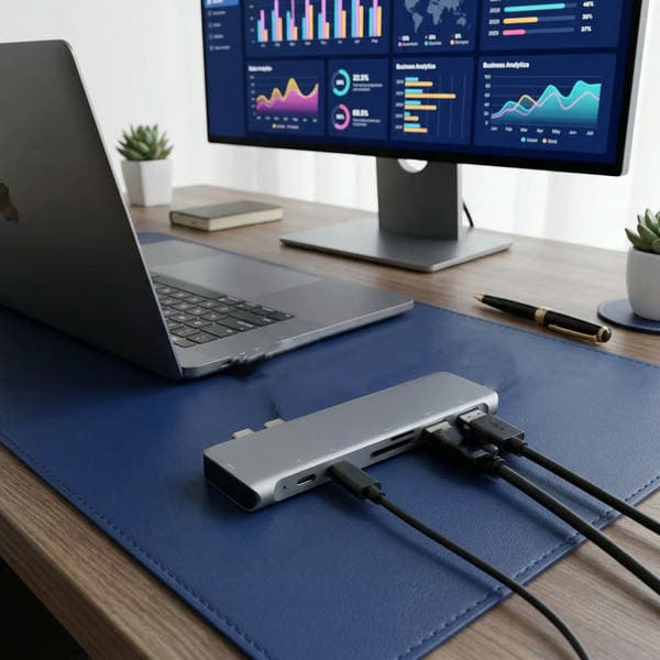 MacBook Neo Dokinq Stansiyası, 5Gbps, SD/TF Kart Oxuyucu, HDMI, Apple Kompüterləri üçün