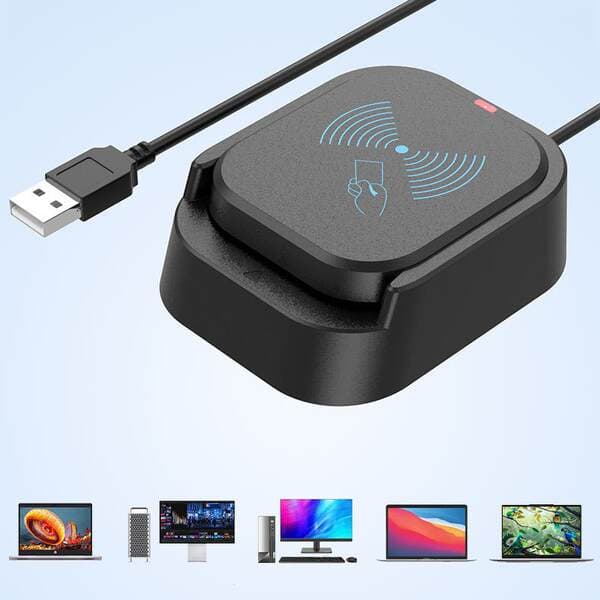 USB sürücüsüz NFC kart oxuyucu/yazıcı (Windows və digər sistemləri dəstəkləyir)