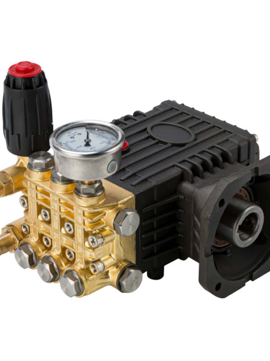 Commercial Car Wash Machine Pump Head Assembly 220V High-Power Ceramic Plunger 380V Industrial Cleaning Machine Parts