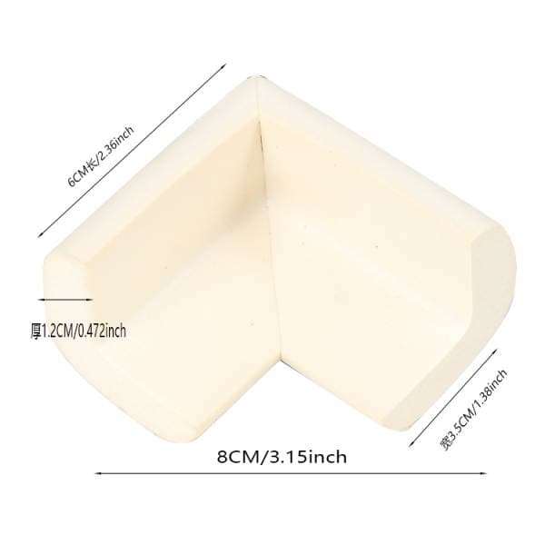 L-Shaped Anti-Collision Corner Child Safety Protection Corner, Widened and Thickened Table Corner, Nbr Anti-Bump Protection, Manufacturer Wholesale