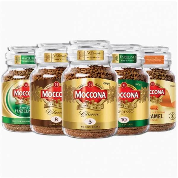 Dutch Moccona Sugar-Free Coffee Powder American-Style Freeze-Dried Instant Black Coffee Wholesale