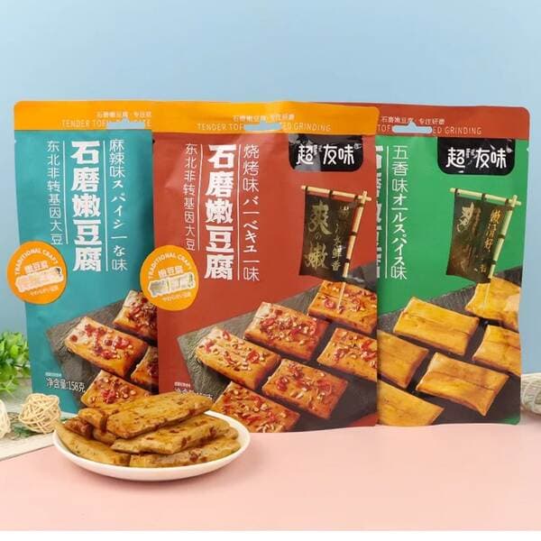 Daşda üyüdülmüş zərif tofu, 158 q, fərdi qablaşdırılmış
