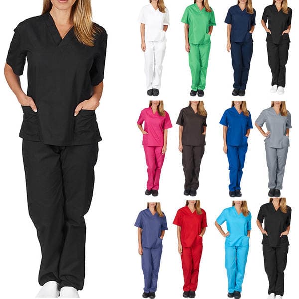 Customized Various Types of Nurse Uniforms, Doctor Uniforms, Men's Short-Sleeved Isolation Gowns, Lab Coats, Student Nurse Work Uniforms Manufacturer