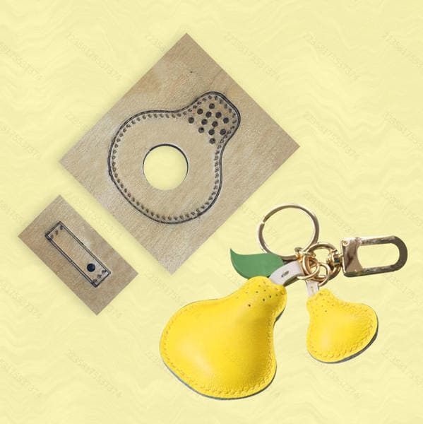 Əl işi DIY dəri kəsmə qəlibi (ovuc bıçağı forması), Yapon poladından, kəskin və davamlı
