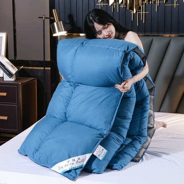 Quilt thickened warm winter quilt gift hotel student dormitory quilt core autumn and winter Nantong bedding wholesale generation