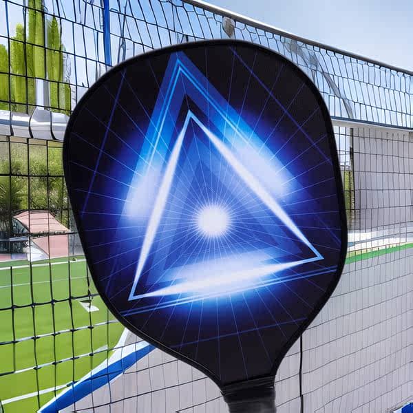 Poplar Wood Pickleball Paddle with Edge Protection, Outdoor Sports Paddle, Yiwu Cross-Border Tennis Racket