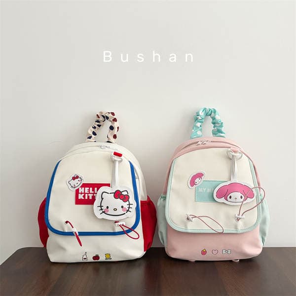 Japanese-style high-appearance cartoon children's backpack for boys and girls, fresh, sweet, and cute backpack for kindergarten