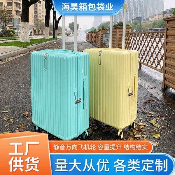 Zipper Lightweight 26inch Password Trolley Case Universal Wheel Internet Celebrity Female Suitcase 20inch Boarding Suitcase Men's Leather Suitcase