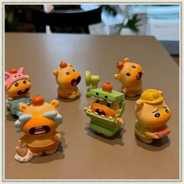 Super Sweet Capybara Expression Pack Blind Box Creative Cartoon Figurine Decoration Qixi Festival Gift