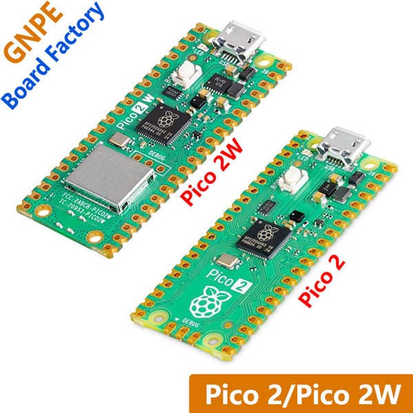 Raspberry Pi Pico 2w Pico2 Raspberry Pi Pico 2 Development Board RP2350 Dual Core ARM