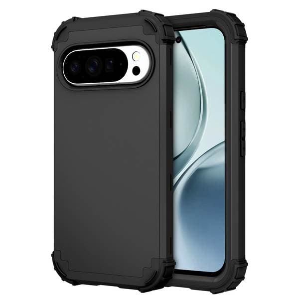 Three-In-One Four-Corner Anti-Fall Robot Phone Case Suitable for Google Pixel11Proxl Protective Case Google9A