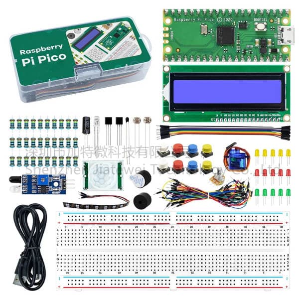 Compatible with Raspberry Pi Raspberry Pi PICO RP2040 Development Board Kit microPython Programming