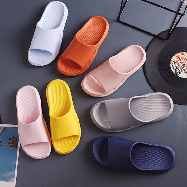 Anti-Slip Slippers for Women, Pregnant Women, Anti-Fall Bathroom Slippers, Middle-Aged and Elderly Men and Women, Home Slippers, Anti-Slip Indoor Slippers