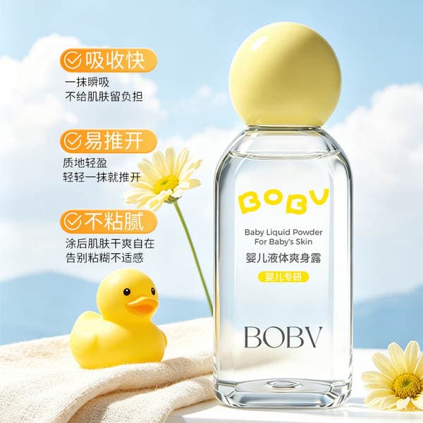 Bobv Baby Bitki Ekstraktlı Maye Bədən Losyonu, Nəmləndirici və Təravətləndirici
