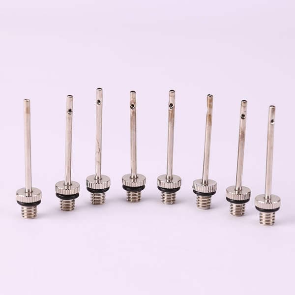 British air needle copper metal air nozzle ball needle football basketball volleyball ball inflatable air nozzle accessories Pump Accessories