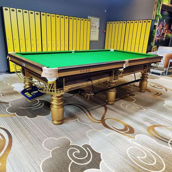 Qiangli Sports bilyard masası, Amerika/Çin üslubu, "Səkkiz Top" standartı, Snooker üçün, ev istifadəsi üçün